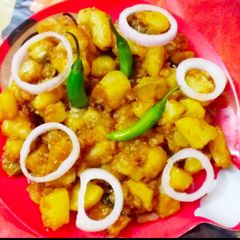 A picture of Chatpate Potato.