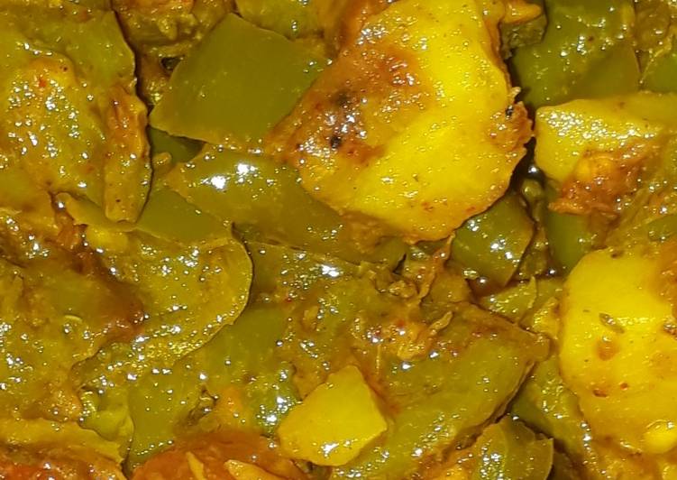 Recipe of Speedy Aloo shimla mirch