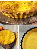 🥧 Masa de tarta salada: polenta reciclada y harina de garbanzos Receta de aprovechamiento #sintacc 🥧