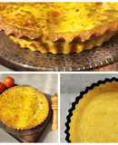 🥧 Masa de tarta salada: polenta reciclada y harina de garbanzos Receta de aprovechamiento #sintacc 🥧