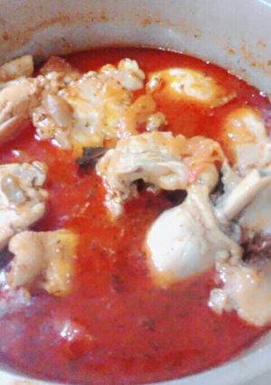 Una foto de Salsa de pollo