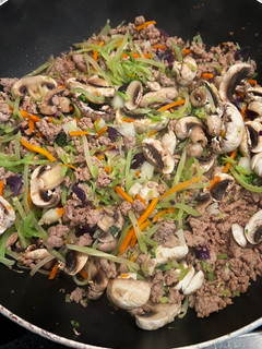 A picture of Egg roll in a bowl.