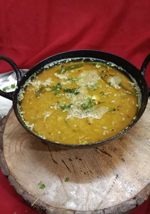 A picture of Dal methi varan (dal).