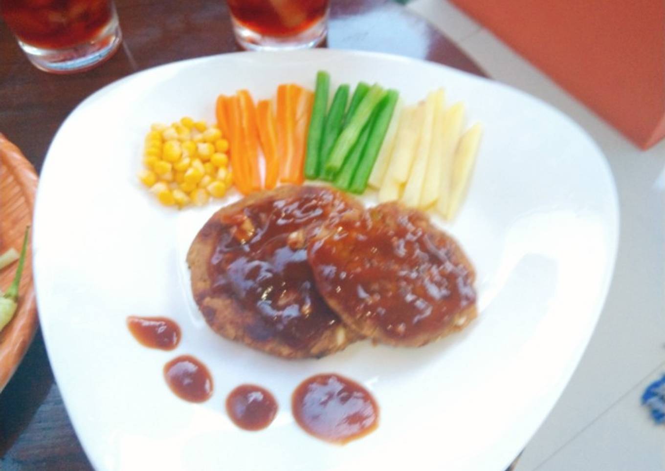 Steak tempe ala resto