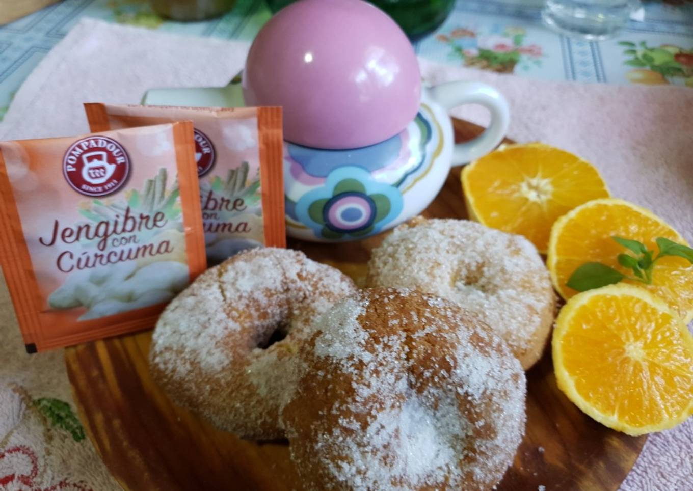 Rosquillas de naranja