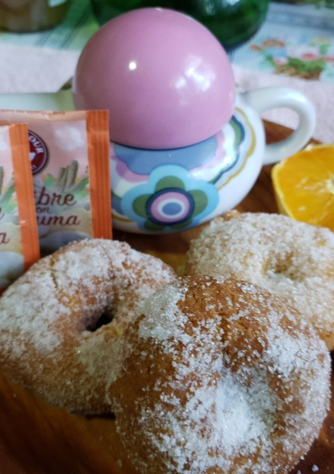 Una foto de Rosquillas de naranja