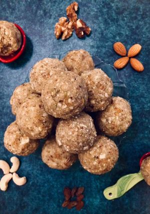 A picture of Sugar Free Makhana Ladoo.