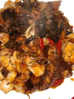 Foto resep Cumi saos jamur
