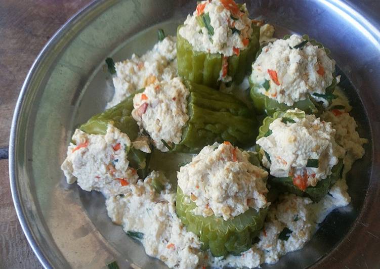 Pepes Tahu Bungkus Pare Pepes Tahu Bungkus Pare