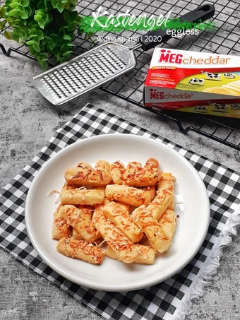 Langkah Gampang Menyiapkan Resep Kastengel eggless yang Lezat Sekali Anti Ribet, Bisa Manjain Lidah