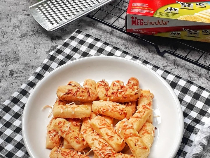 Langkah Gampang Menyiapkan Resep Kastengel eggless yang Lezat Sekali Anti Ribet, Bisa Manjain Lidah