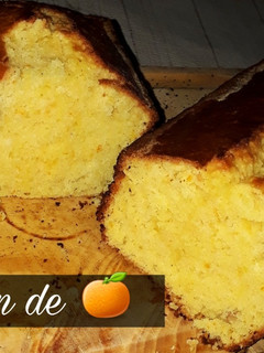 Una foto de Budín de mandarina🧡