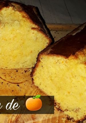 Una foto de Budín de mandarina🧡