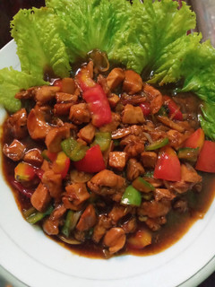 Foto resep Chicken black pepper / ayam lada hitam