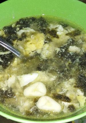 Foto resep Sup Rumput Laut. ala ala