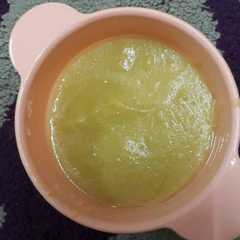 รูปของ Mpasi Kuning Telur Puyuh Kentang Wortel Buncis Labusiam 7,8m 4*