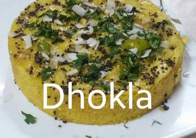 Easiest Way to Prepare Eric Ripert Instant easy soft sponge dhokla without oven ready in 20 minutes