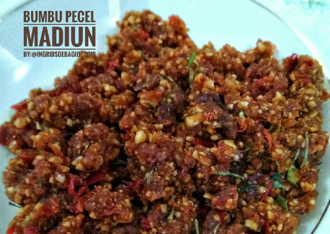 Resep Bumbu Pecel Madiun Oleh Ingrid Soebagio Cookpad