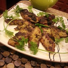 A picture of Cilantro (Coriander) Fish Fry.