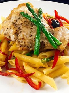 Una foto de Pasta Primavera