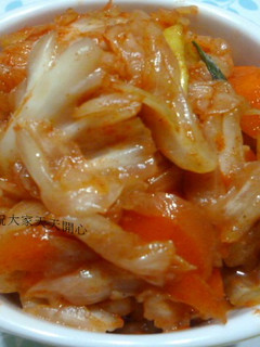 簡單做韓式泡菜 的食譜成品照片