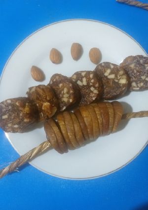 અંજીર ડ્રાય ફ્રૂટ રોલ (Anjir dry fruit rolls recipes in Gujarati) રેસીપી મુખ્ય ફોટો