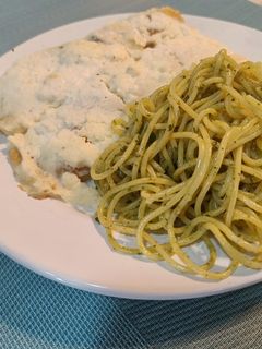 Una foto de Salsa pesto