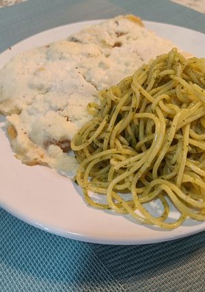 Una foto de Salsa pesto