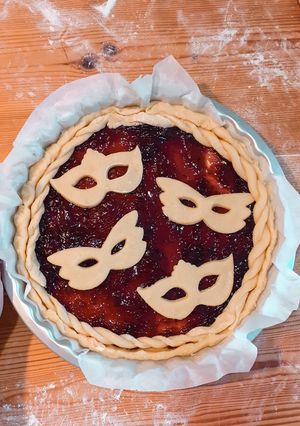 Foto di Crostata di carnevale
