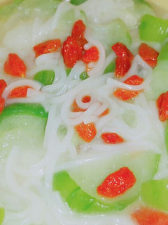 絲瓜麵線 的食譜成品照片