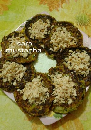 صورة لوصفة عجه بالخضر