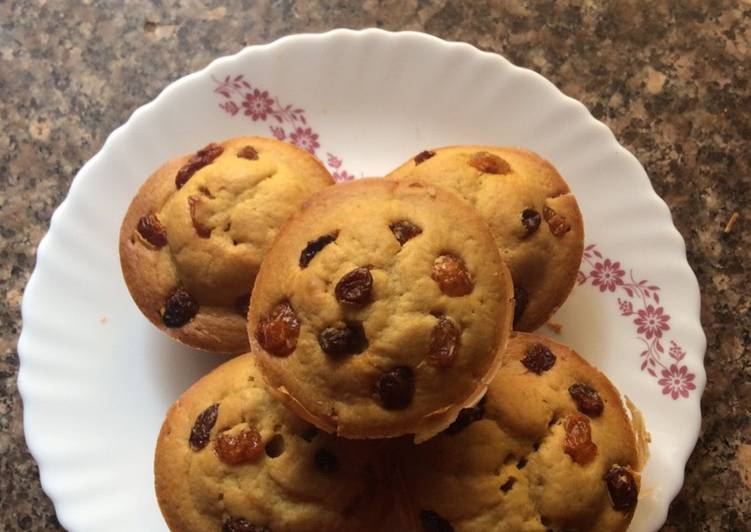 Step-by-Step Guide to Make Perfect Cinnamon based banana muffins with sultanas