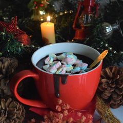 A picture of Mocha hot chocolate.