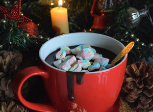 A picture of Mocha hot chocolate.