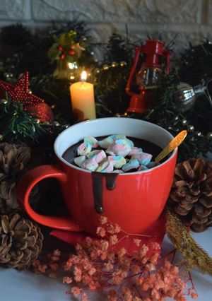 A picture of Mocha hot chocolate.
