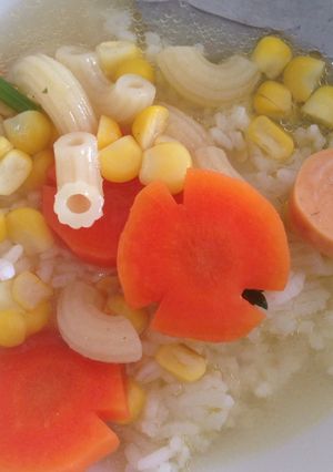 Foto resep Sup wortel jagung sehat
