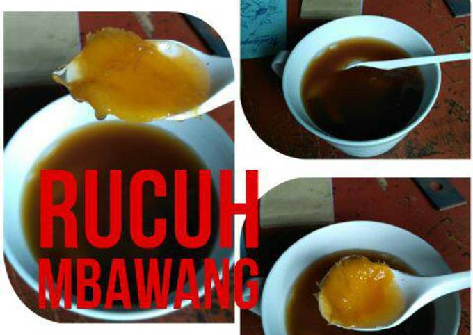 Cara Membuat Es Mbawang Resep Rucuh mbawang minuman pelepas dahaga oleh Nayla Tams - Cookpad