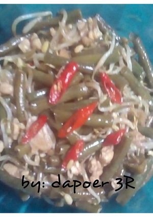 Foto resep Tumis kacang panjang, tempe+tauge