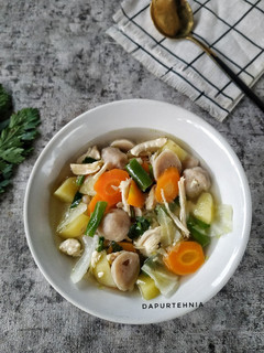 Foto resep Sop Bakso Ayam Suwir