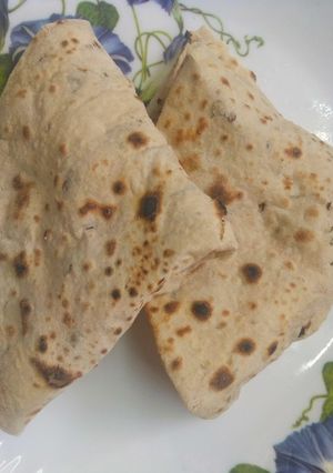 A picture of Kurkuri Masala Roti.