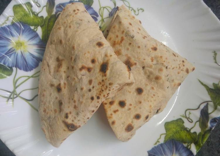 Recipe of Appetizing Kurkuri Masala Roti Cooking Basics for Beginners