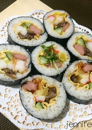 Foto resep Korean Kimbap
