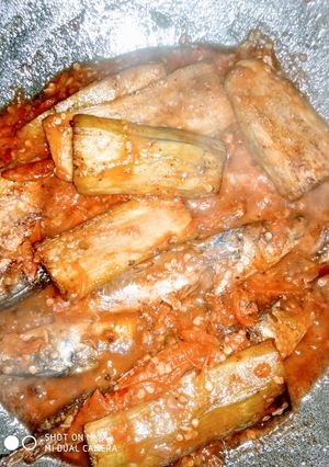 Foto resep Sambal terong ikan pindang salem..super pedas.