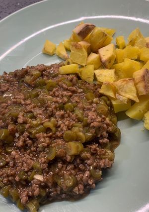Una foto de Vainitas con Carne molida