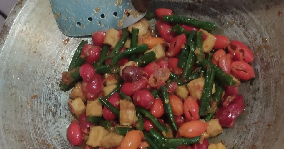 Resep kulit melinjo dan tahu kacang panjang rumahan enak dan mudah ...