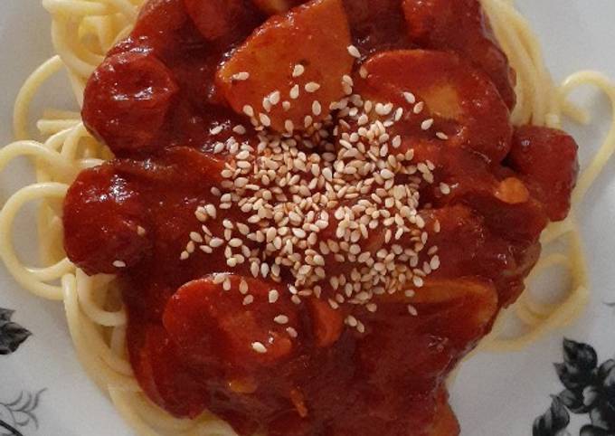 Spaghetti prego saus kimball