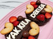 Gambar fudgy brownies telur