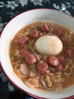 Foto resep Mie Kuah Tteokboki