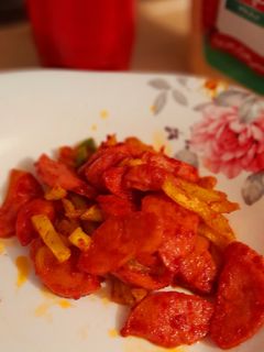 عکسی از دستور خوراک سوسیس مخصوص