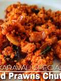 Dried prawn chutney